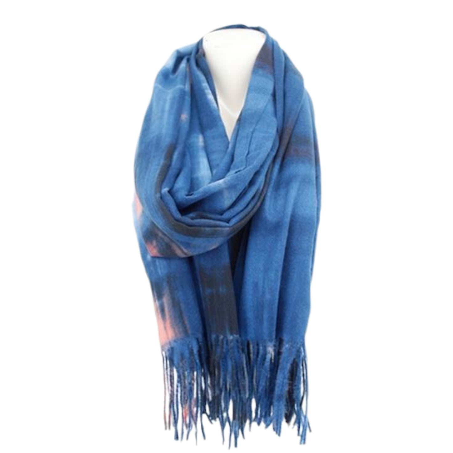 Winter Damen Schal Soft Cashmera » Winterschal Picasso » Fransenschal » Damenschal 180 x 70 cm