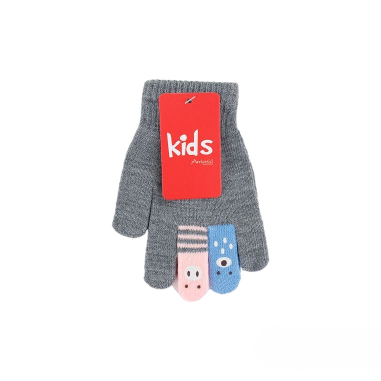 Kinder Winter Handschuhe » Kinderhandschuhe mit Tier Fingern » Fingerhandschuhe » teilweise mit Teddyfutter