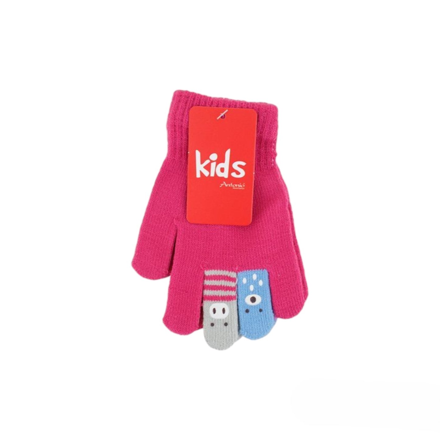 Kinder Winter Handschuhe » Kinderhandschuhe mit Tier Fingern » Fingerhandschuhe » teilweise mit Teddyfutter