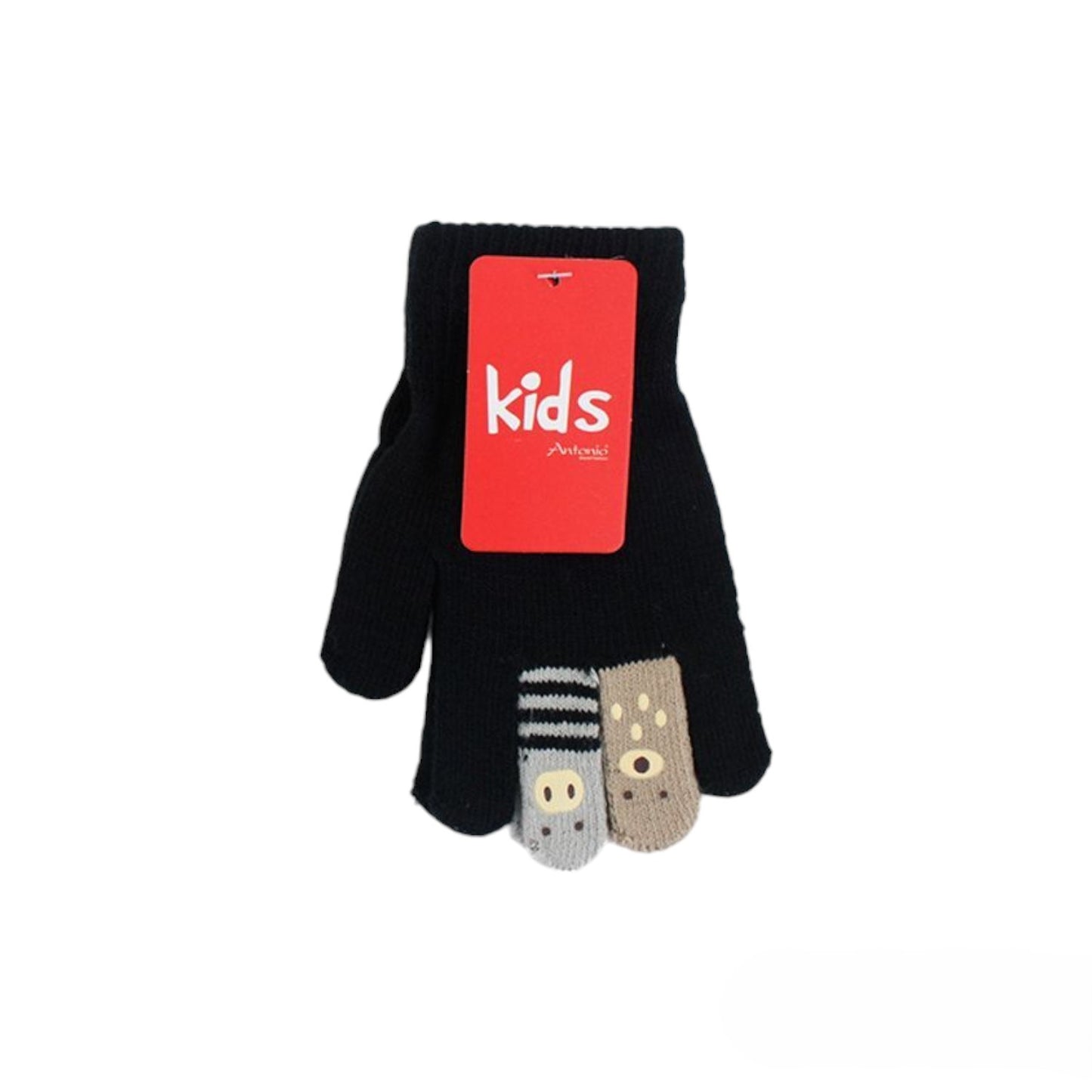 Kinder Winter Handschuhe » Kinderhandschuhe mit Tier Fingern » Fingerhandschuhe » teilweise mit Teddyfutter