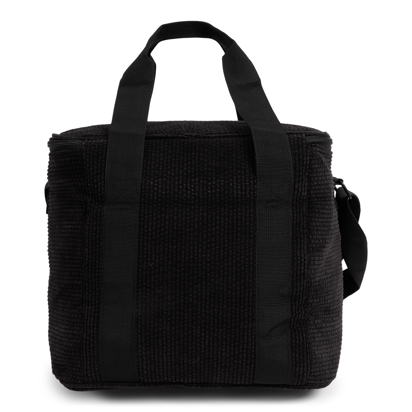 Kühltasche » Gefriertasche » isolierte Picknick Tasche in Cord Optik » Isoliertasche » Kleine Kühlbox mit Henkel und Schultergurt