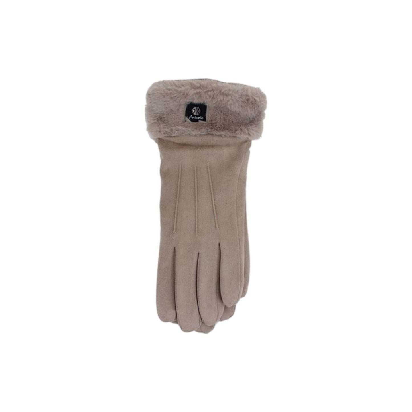 Winter Damen Handschuhe » Fingerhandschuhe mit Kunstpelz » Winterhandschuhe mit Smartphone Touch-Funktion