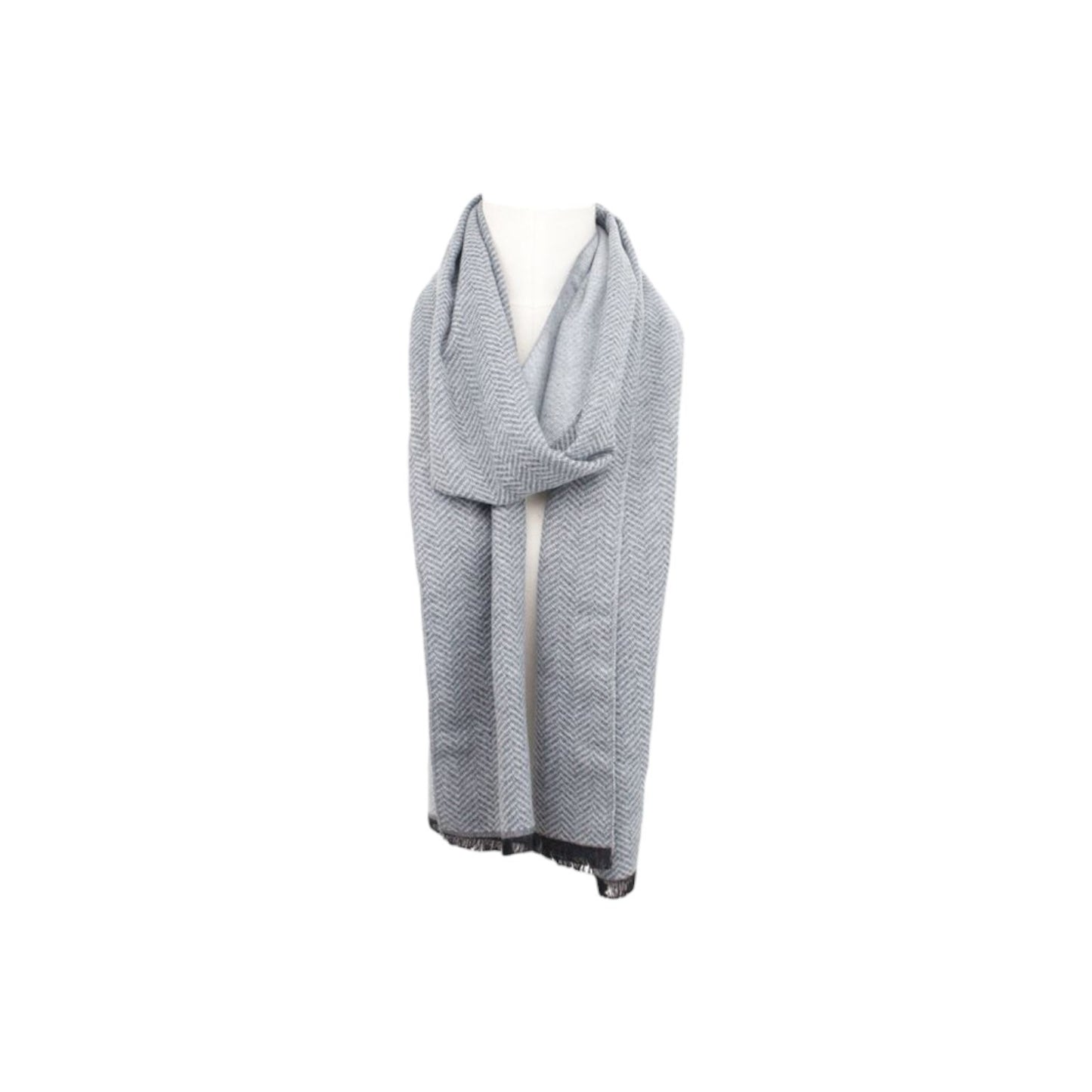 Winter Herren Schal "Herringbone" » Soft Cashmera Herrenschal | Winterschal 180x30 cm