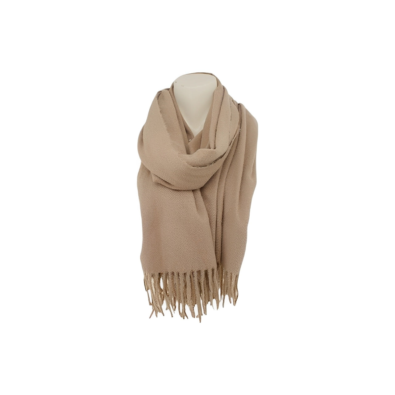 Damenschal Soft Cashmera » Fransenschal 180 x 70 cm » Winter Damen Schal » Herbst / Winter Schal
