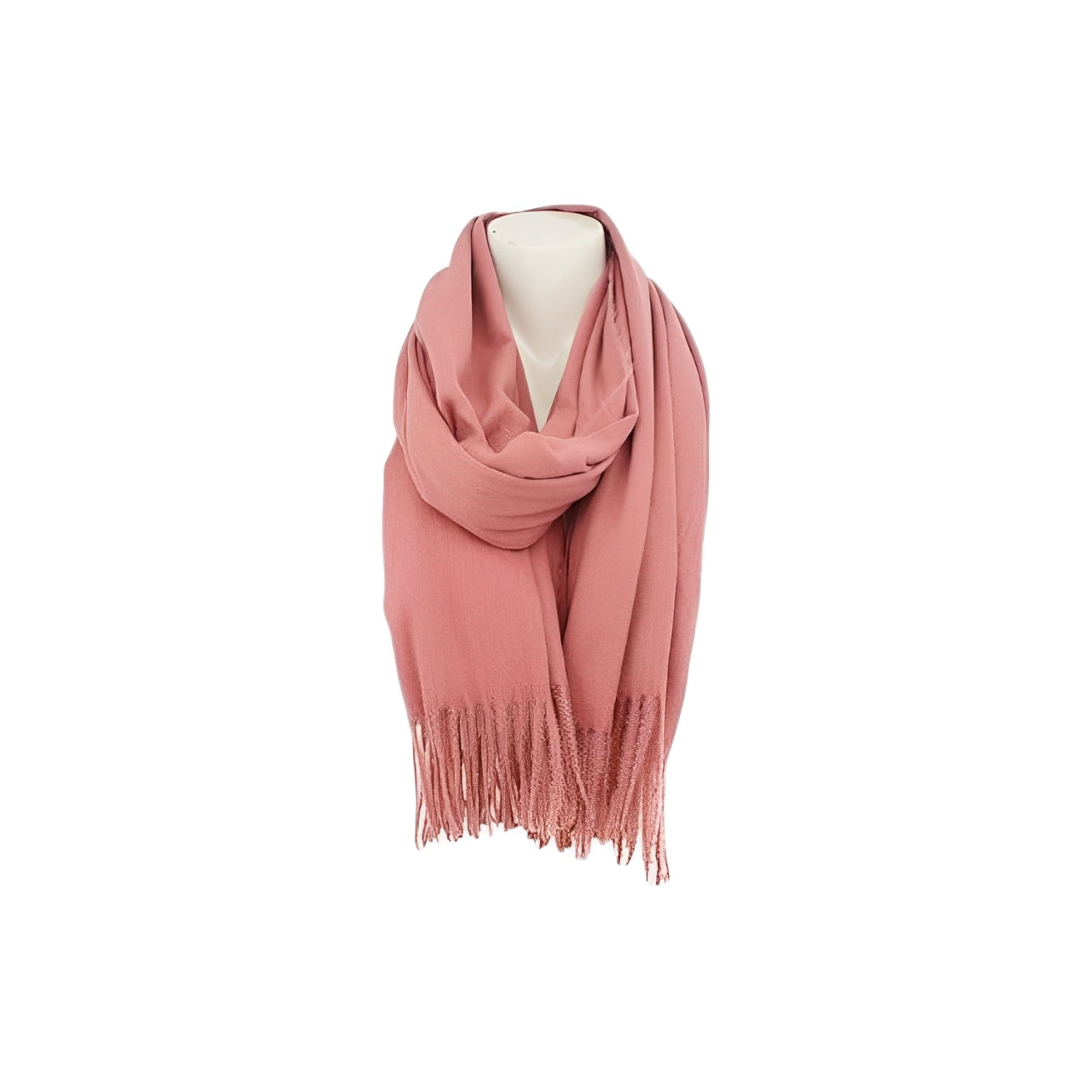 Damenschal Soft Cashmera » Fransenschal 180 x 70 cm » Winter Damen Schal » Herbst / Winter Schal
