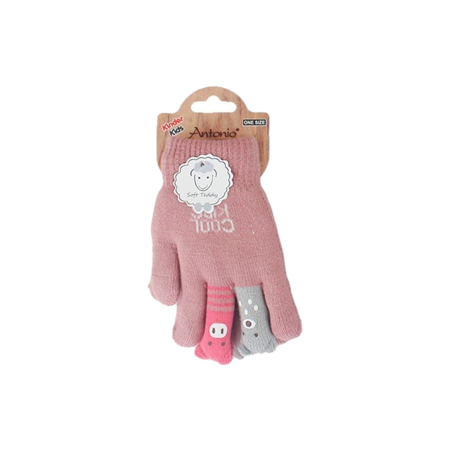 Kinder Winter Handschuhe » Kinderhandschuhe mit Tier Fingern » Fingerhandschuhe » teilweise mit Teddyfutter