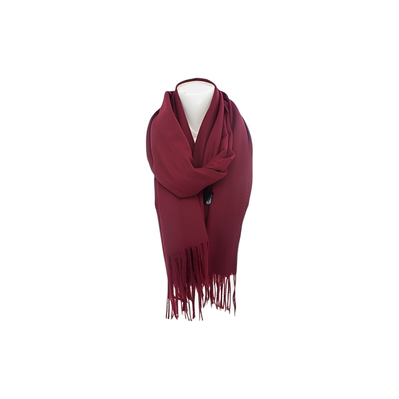 Damenschal Soft Cashmera » Fransenschal 180 x 70 cm » Winter Damen Schal » Herbst / Winter Schal