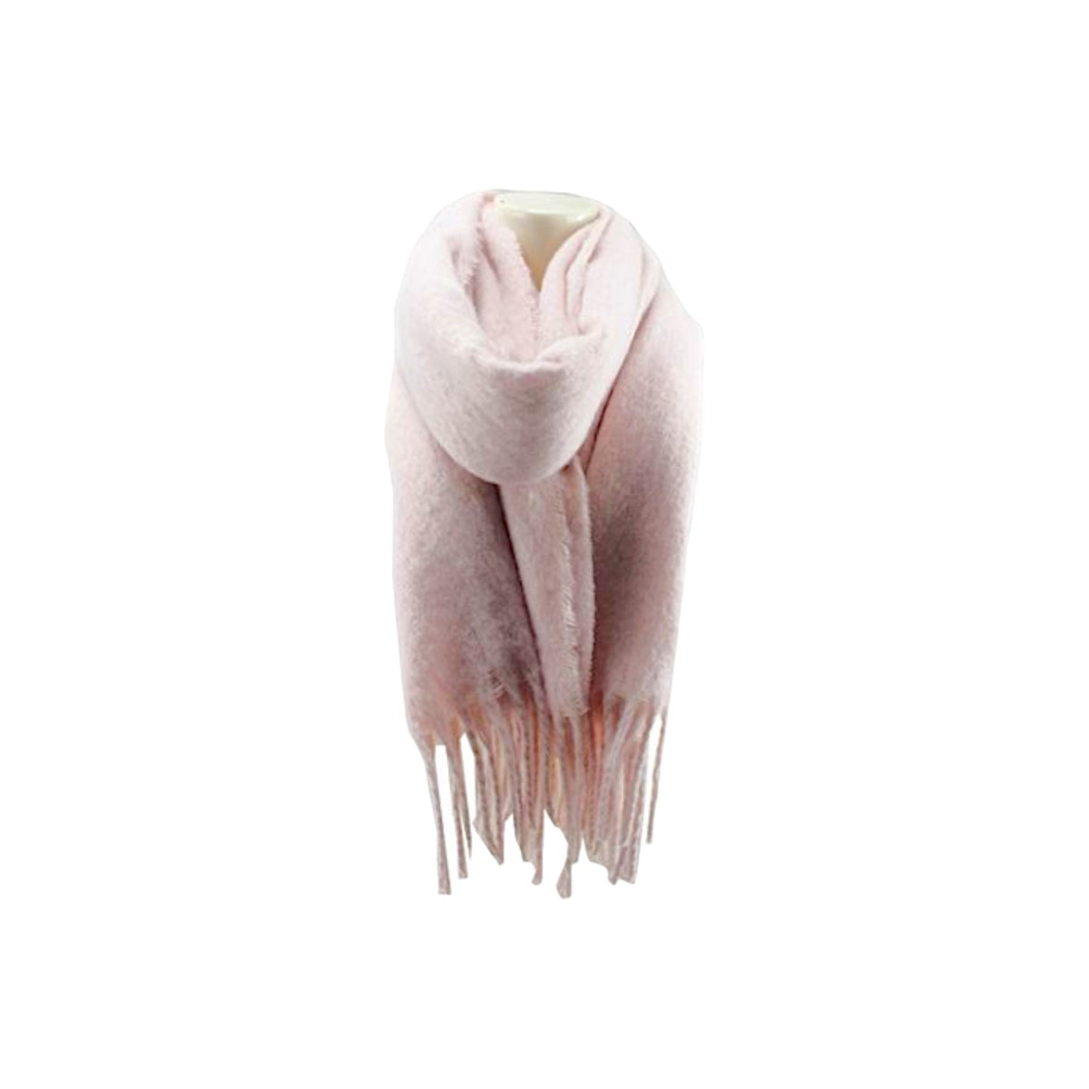 Winter Damen Schal » Winterschal Cashmera Soft Lurex » Fransenschal 180 x 60 cm » warmer Damenschal mit Fransen & feinen Glitzerfäden