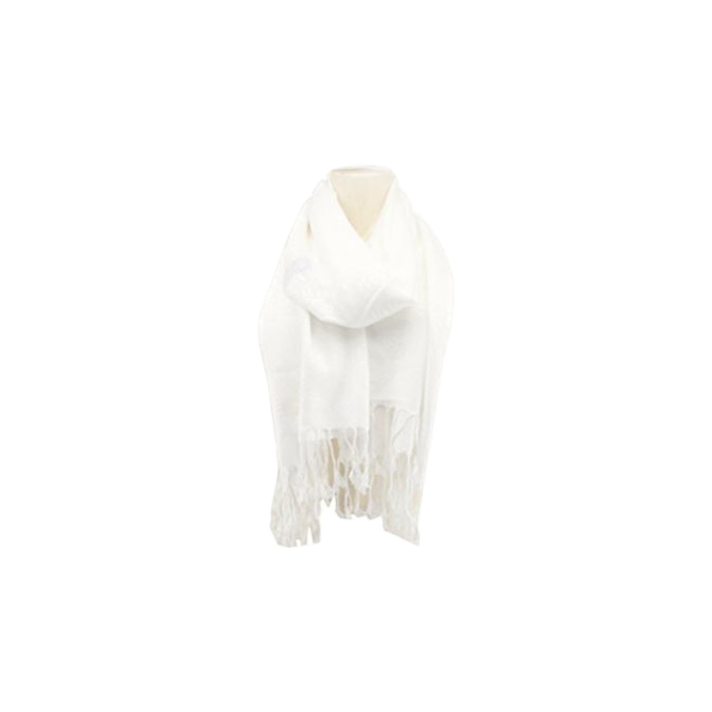 Damen Winter Schal » Winterschal 175 x 70 cm » Fransenschal mit Paisleymuster » Blumen Muster » seidig weich