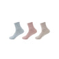 3er Pack Damen Socken Baumwolle » 3 Paar Premium Kurzsocken » Kurzschaft MED + DIA » Venenfreundlich ohne Gummibund