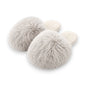 Fluffy Damen Hausschuhe mit Fell » Damenschuhe mit Kunstfell » Flauschige Schlappen » warme Pantoffeln mit Kunstpelz