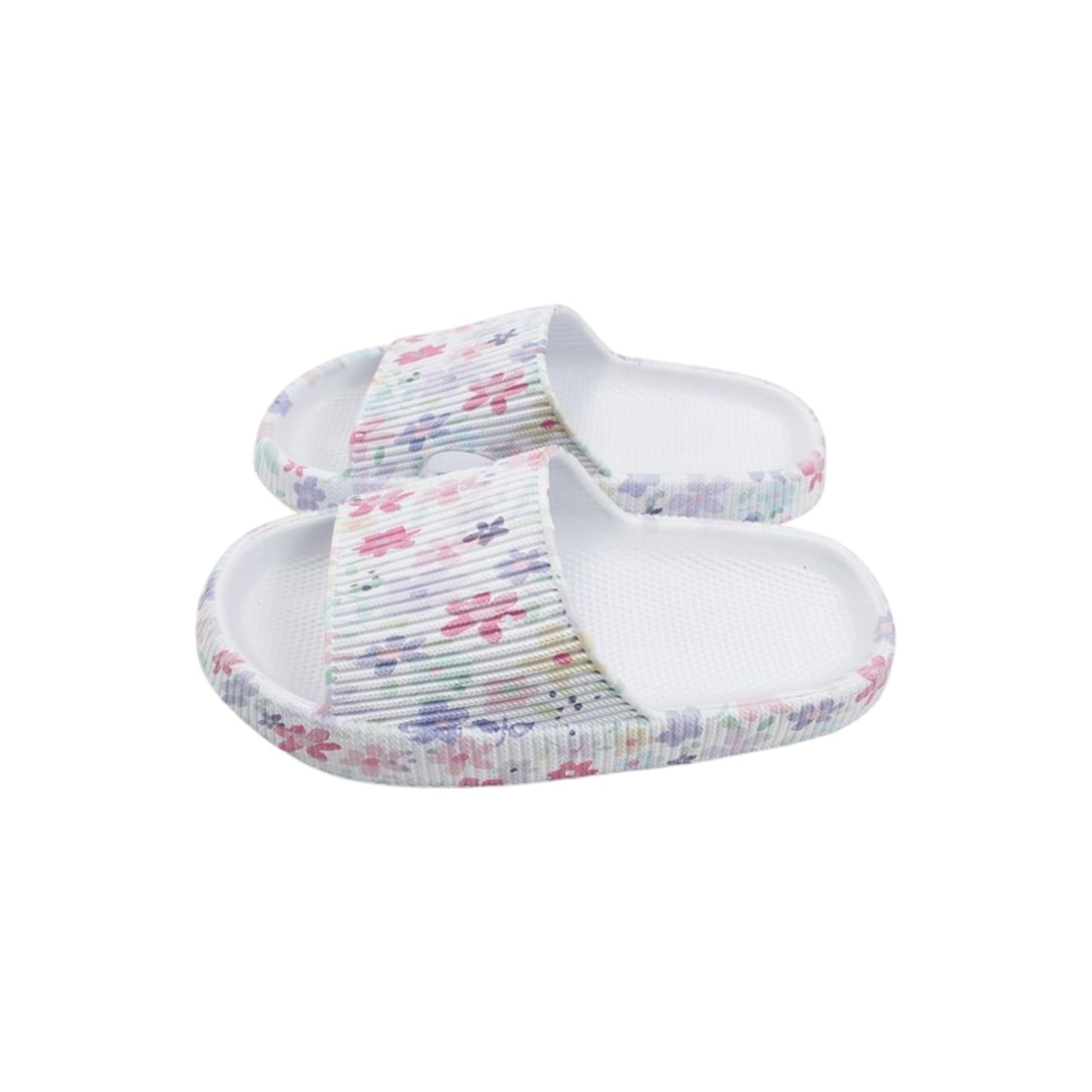 Damen Badelatschen "Clou Shoes" » günstige Damenschuhe » Badeschlappen mit Leo- & Blumenmuster » Sommer Sandalen, Badeschuhe & Garten Schuhe