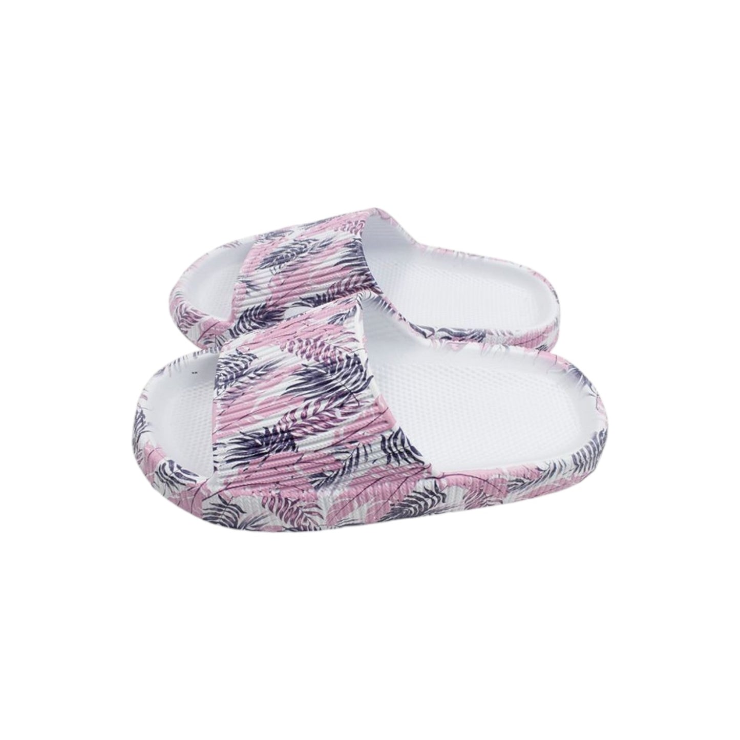 Damen Badelatschen "Clou Shoes" » günstige Damenschuhe » Badeschlappen mit Leo- & Blumenmuster » Sommer Sandalen, Badeschuhe & Garten Schuhe