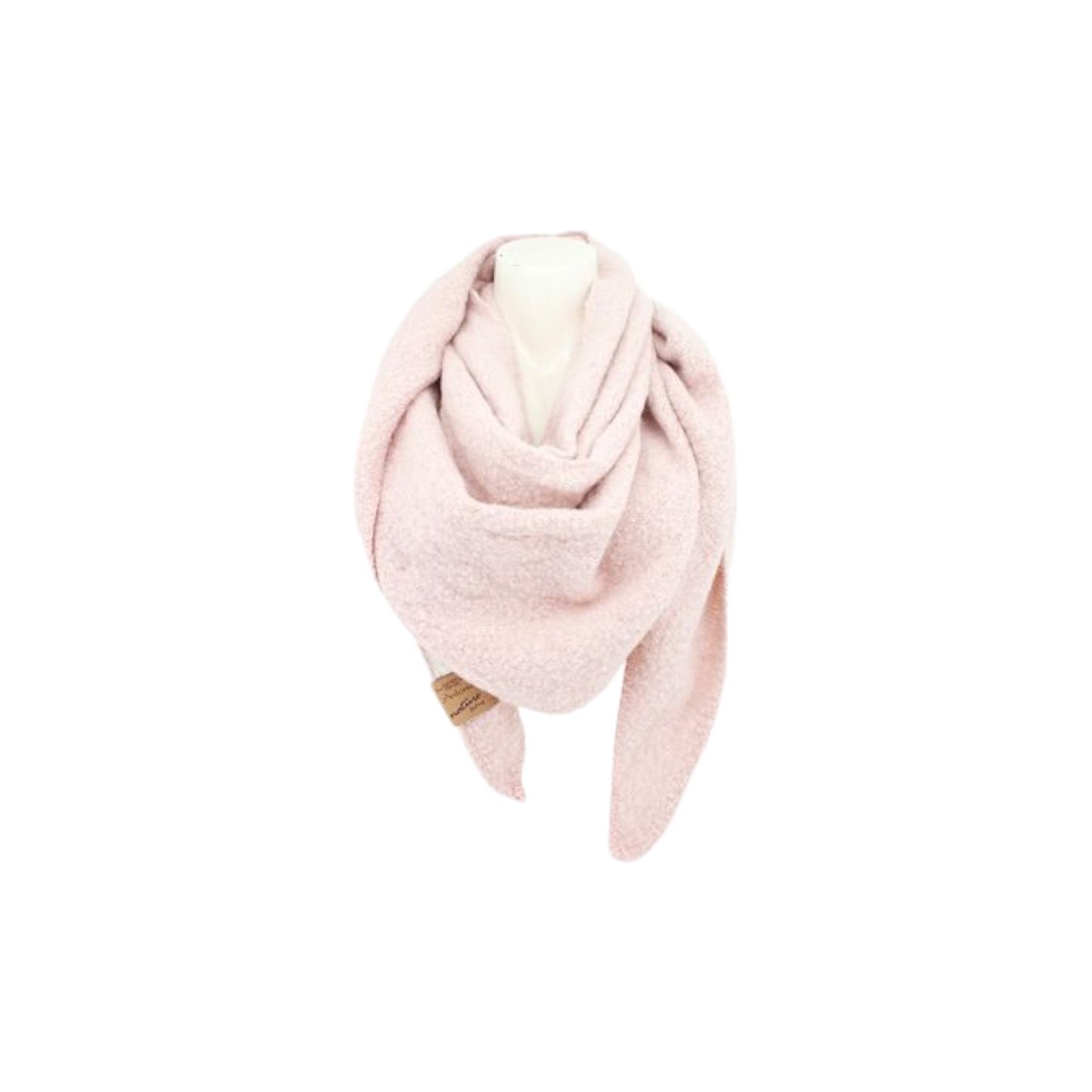 Winter Damen Schal Bouclé » Damenschal » Dreiecksschal 200x70 cm » Winterschal Alpaca Touch-Feeling » weich & flauschig