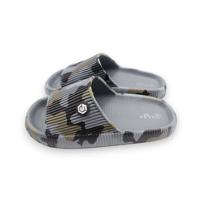Herren Badelatschen Camouflage » günstige Herrenschuhe » Badeschlappen mit Tarnmuster » Sommer Sandalen, Badeschuhe & Garten Schuhe