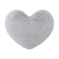 Herzkissen » Kuschelkissen 45 x 45 cm » weiches Herz Kissen » Dekokissen » Zierkissen aus Kunstfell