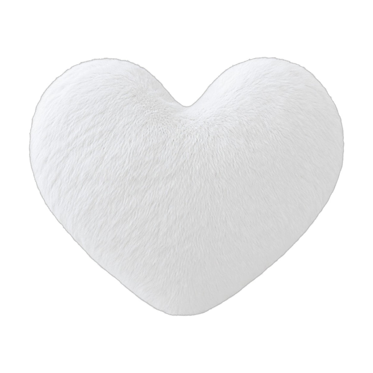 Herzkissen » Kuschelkissen 45 x 45 cm » weiches Herz Kissen » Dekokissen » Zierkissen aus Kunstfell