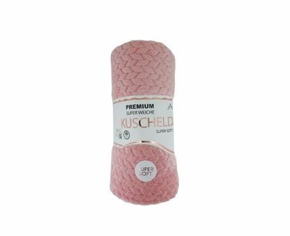 Günstige Jacquard Wohndecke » Kuscheldecke 150x200cm » Couchdecke leichter Flanell » Tagesdecke