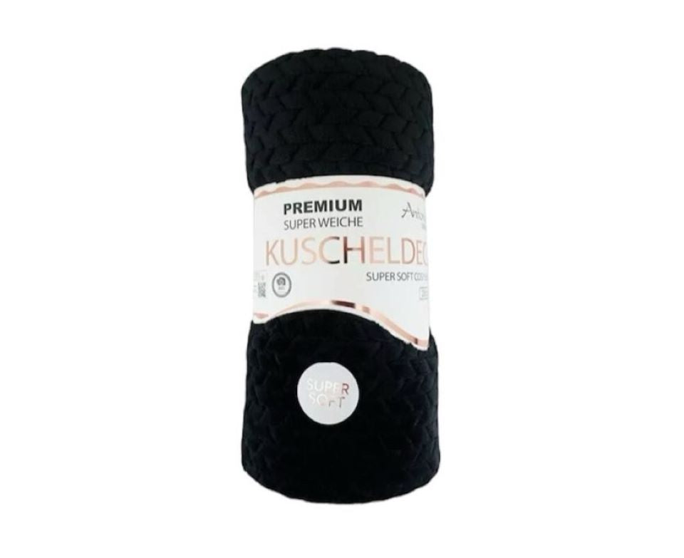 Günstige Jacquard Wohndecke » Kuscheldecke 150x200cm » Couchdecke leichter Flanell » Tagesdecke
