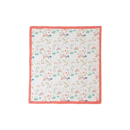 Baby Krabbeldecke » weiche Decke aus 100% Baumwolle » Babydecke 110x110cm » für Babys & Kleinkinder