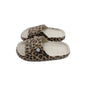 Damen Badelatschen "Clou Shoes" » günstige Damenschuhe » Badeschlappen mit Leo- & Blumenmuster » Sommer Sandalen, Badeschuhe & Garten Schuhe