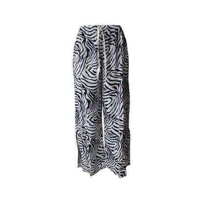 Sommer Damen Hose » Leichte Hose Leo Edition » bequeme Freizeithose "Loose Style" » Damen Sommerhose & Stoffhose » für Freizeit & Alltag