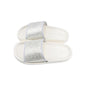 Damen Pantoletten » Badelatschen naturfarben » Badeschuhe mit dicker Sohle » Slipper & Hausschuhe » moderne Sommerschuhe