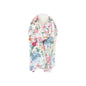 Sommer Damen Schal Blumen » leichter Sommerschal 180 x 80 cm » Halstuch mit Blumenmuster » Damenschal weich & dünn