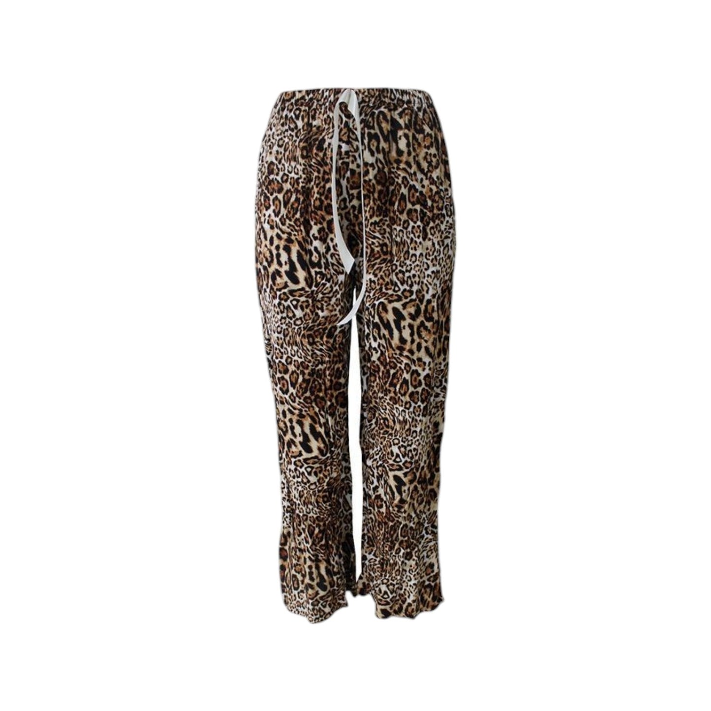 Sommer Damen Hose » Leichte Hose Leo Edition » bequeme Freizeithose "Loose Style" » Damen Sommerhose & Stoffhose » für Freizeit & Alltag