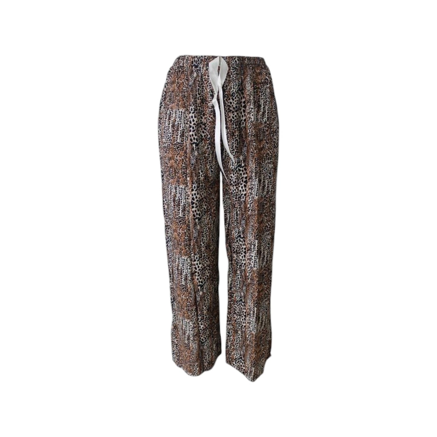 Sommer Damen Hose » Leichte Hose Leo Edition » bequeme Freizeithose "Loose Style" » Damen Sommerhose & Stoffhose » für Freizeit & Alltag