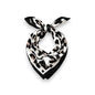 Damen Nickituch » Knotenhalstuch 70 x 70 cm » Halstuch & Damenschal » Crew‑Tuch weich & dünn » Stewardessen Hals Tuch