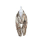 Sommer Damen Schal » Beige Collection » leichter Sommerschal 180 x 80 cm » Halstuch mit verschiedenen Mustern in Beige & Braun » Damenschal weich & dünn