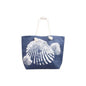 XL Strandtasche » Maritim All Blue Design » große Handtasche ca. 55x40x23cm » Maritime Schultertasche » Badetasche mit Reißverschluss