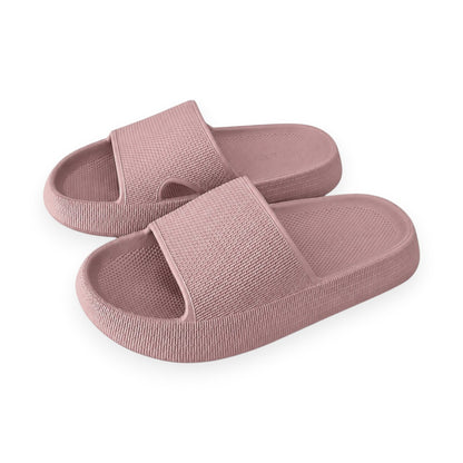Damen Pantoletten » moderne Badelatschen » Badeschuhe mit dicker Sohle » Slipper