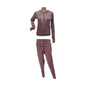 Damen Sport Set » Wohlfühlanzug aus Samt » Jacke und Jogging Hose mit Taschen » Trainingsanzug & Pyjama » Homewear & Loungewear