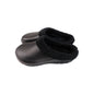 Damen Clogs » Hausschuhe mit Teddy Kunstfell » Damenschuhe » gefütterte Slipper » Winter & Herbst Garten Schuhe