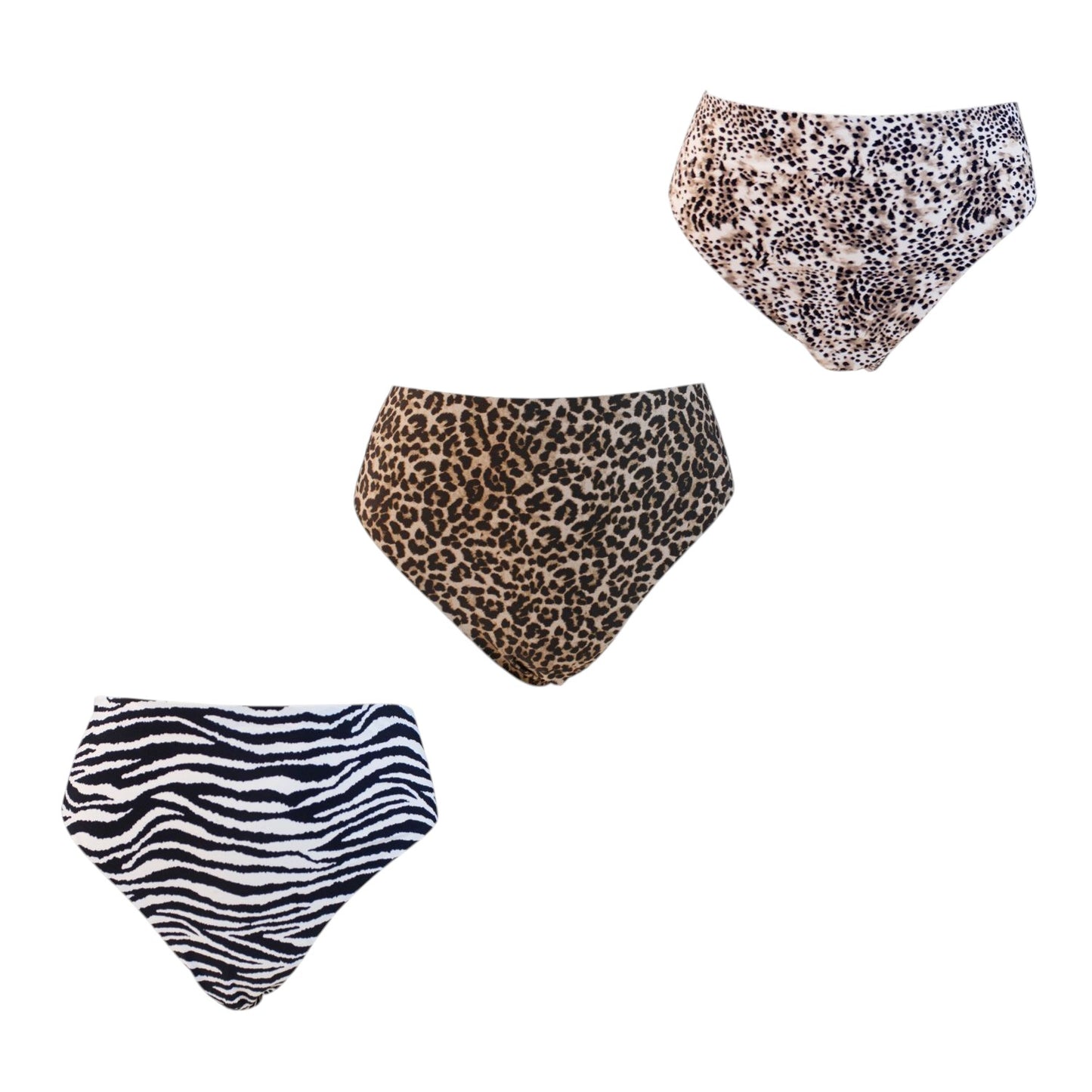 2er Pack Sommer Damen Slips » Damen Unterhose in Leo Print » Unterwäsche » Wäsche & Loungewear