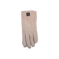 Gefütterte Winter Damen Handschuhe » Winterhandschuhe Suede mit Teddy Innenfutter » Fingerhandschuhe mit Touchfunktion