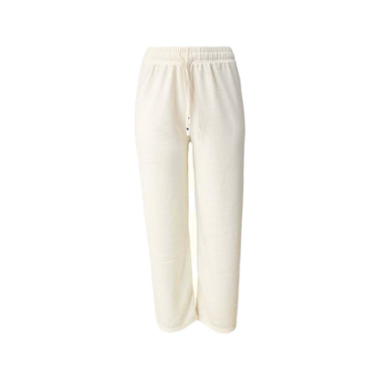 Damen Jogginghose mit Streifen » Gerippte Damenhose » weiche, bequeme Freizeithose » Damen Sommerhose & Stoffhose » für Freizeit, Sport & Alltag