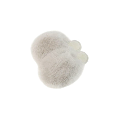 Fluffy Damen Hausschuhe mit Fell » Damenschuhe mit Kunstfell » Flauschige Schlappen » warme Pantoffeln mit Kunstpelz