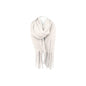 Winter Damen Schal » Winterschal Dread Style » Winterfarben » Fransenschal 187 x 50 cm » warmer Damenschal mit dicken Fransen » Hohes Volumen