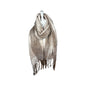 Winter Damen Schal » Winterschal Dreads Faith » warmer Damenschal mit Fransen » Winter Volumen Schal 180x50cm