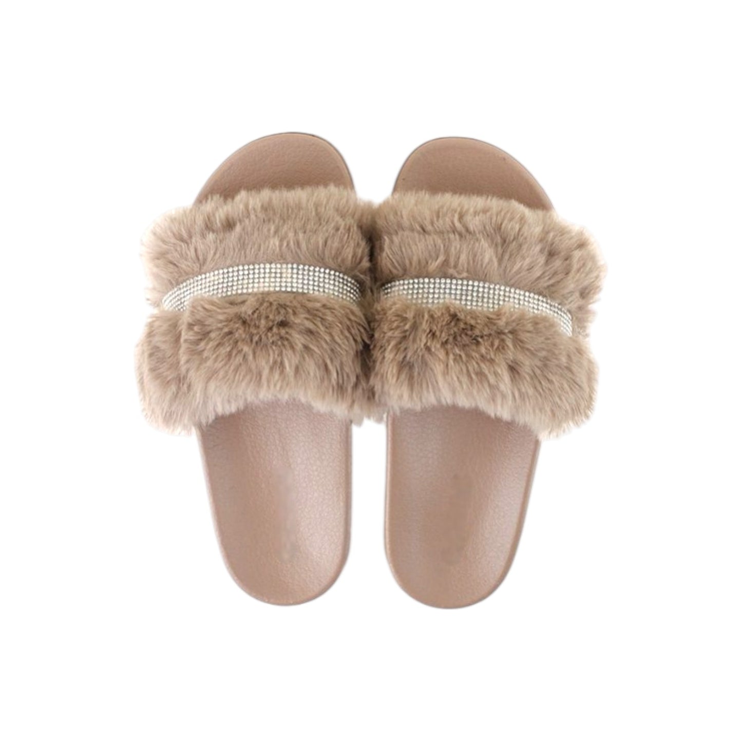 Damen Hausschuhe mit Fell » Damenschuhe mit Kunstfell » Badeschuhe » Sommer Badelatschen » Schlappen & Garten Schuhe » Pantoffeln mit Kunstpelz