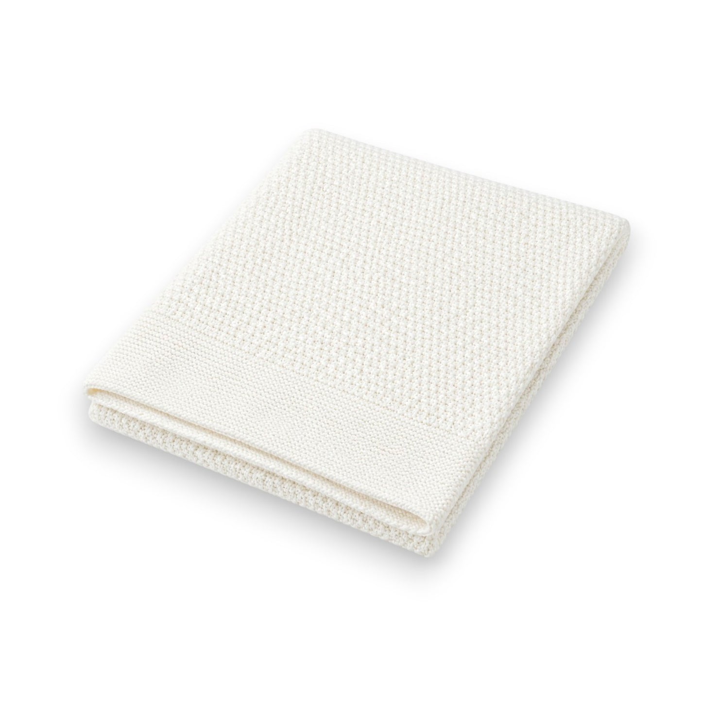 Baby Strickdecke » weiche Decke aus 100% Baumwolle » Babydecke 70x90cm » Krabbeldecke & Kuscheldecke » für Babys & Kleinkinder