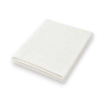 Baby Strickdecke » weiche Decke aus 100% Baumwolle » Babydecke 70x90cm » Krabbeldecke & Kuscheldecke » für Babys & Kleinkinder