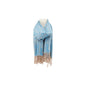 Damen Winter Schal » Winterschal 175 x 70 cm » Fransenschal mit Paisleymuster » Blumen Muster » seidig weich