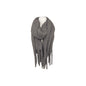 Winter Damen Schal » Winterschal Dread Style » Winterfarben » Fransenschal 187 x 50 cm » warmer Damenschal mit dicken Fransen » Hohes Volumen