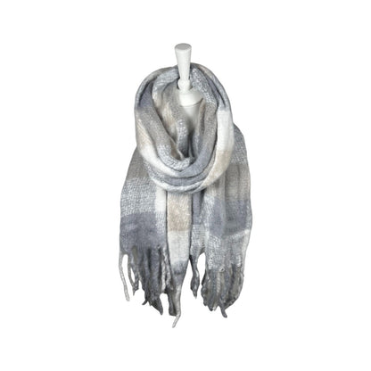 Winter Damen Schal » Winterschal Dreads Faith » warmer Damenschal mit Fransen » Winter Volumen Schal 180x50cm
