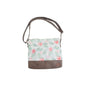 Damen Schulter Tasche » Tropische Blumen » Mädchen Umhängetasche » 28 x 32 cm » Damen Handtasche » leichte Tasche mit Reißverschluss und Schultergurt