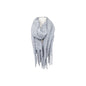 Winter Damen Schal » Winterschal Dread Style » Winterfarben » Fransenschal 187 x 50 cm » warmer Damenschal mit dicken Fransen » Hohes Volumen